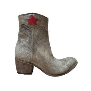 Marco Delli Beige Suede Boots